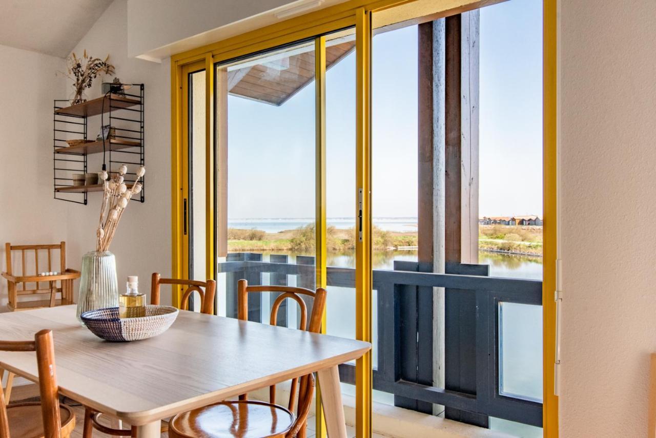 Ferienwohnung Sur Pilotis☆ 4Pers ☆Vue Incroyable Sur Le Bassin Gujan-Mestras Exterior foto