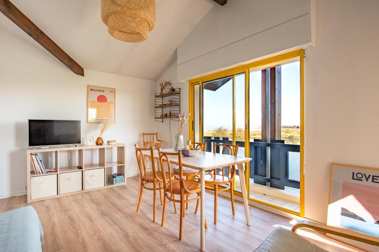 Ferienwohnung Sur Pilotis☆ 4Pers ☆Vue Incroyable Sur Le Bassin Gujan-Mestras Exterior foto